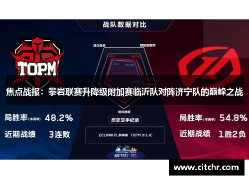 焦点战报：攀岩联赛升降级附加赛临沂队对阵济宁队的巅峰之战